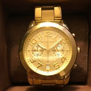 Gold Michael Kors Watch
